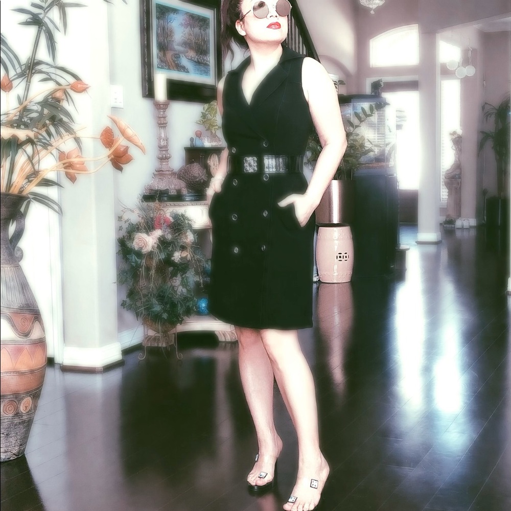 White House Black Market Dress and belt